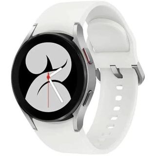 ギャラクシー(Galaxy)のGALAXY　Watch 4　　ホワイト　保護フィルム付(腕時計(デジタル))