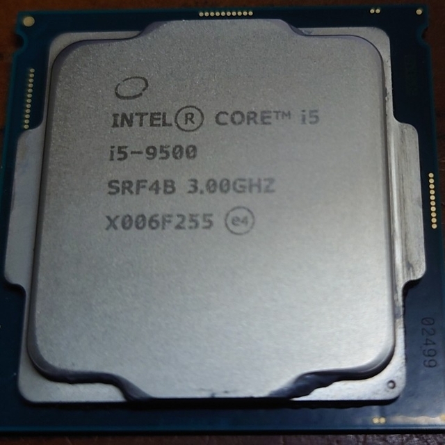 CPU単品】Intel Core i5-9500 2022最新のスタイル 4800円引き www.gold ...