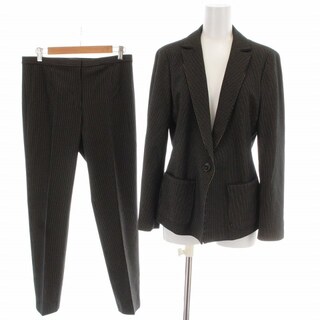 ミラショーン(mila schon)のミラショーン セットアップ スーツ テーラードジャケット パンツ 40 L 黒(スーツ)