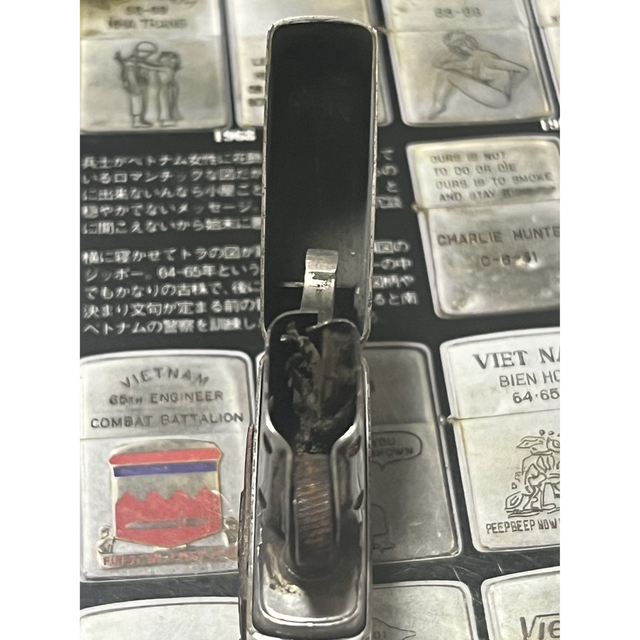 【ベトナムZIPPO】本物 1967年製ベトナムジッポー「髑髏」BIEN