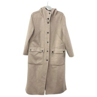 マックスマーラ(Max Mara)のマックスマーラ MAX MARA リバーシブル ウィークエンド フード ロングコート ウール ベージュ 美品(その他)