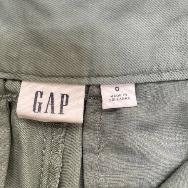 GAP(ギャップ)のGAP ギャップ ワイドパンツ ブルーグレー シンプル ウエストタック 匿名配送 レディースのパンツ(カジュアルパンツ)の商品写真