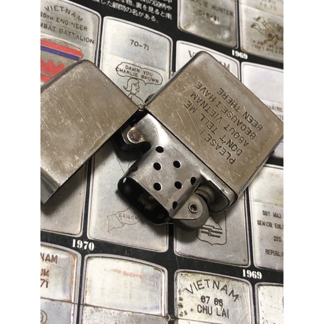 【ベトナムZIPPO】本物1969年製ベトナムジッポー「米軍工兵隊」MY THO