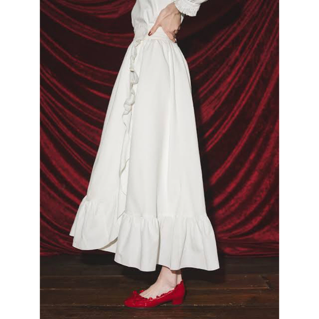 Lochie(ロキエ)の miro amurette   frill waitress skirt レディースのスカート(ロングスカート)の商品写真