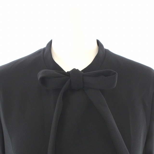 other(アザー)のケイナ リタ Bow tie Dress ワンピース ひざ丈 38 M 黒 レディースのワンピース(ひざ丈ワンピース)の商品写真