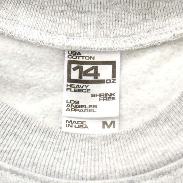 Los Angeles apparel 14oz スウェット M グレー メンズのトップス(その他)の商品写真