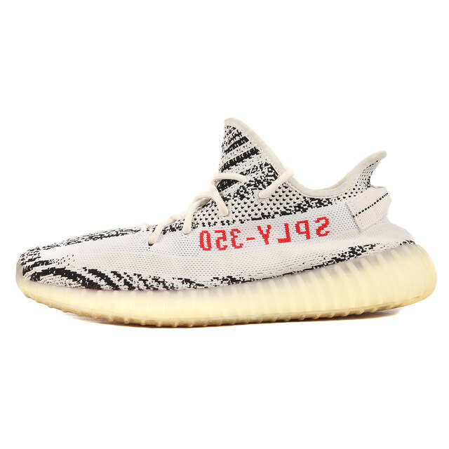 adidas アディダス YEEZY BOOST 350 V2 ZEBRA (CP9654 / 2018年製) イージーブースト350 ゼブラ ホワイト コアブラック 白黒 サイズ：US11 29.0cm スニーカー コラボ【メンズ】