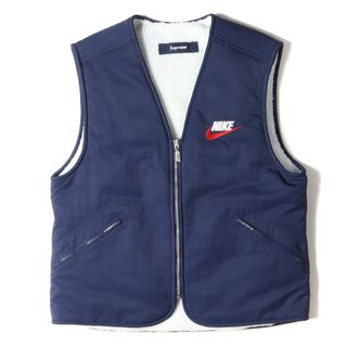 美品18AW Nike Reversible Nylon Sherpa Vest