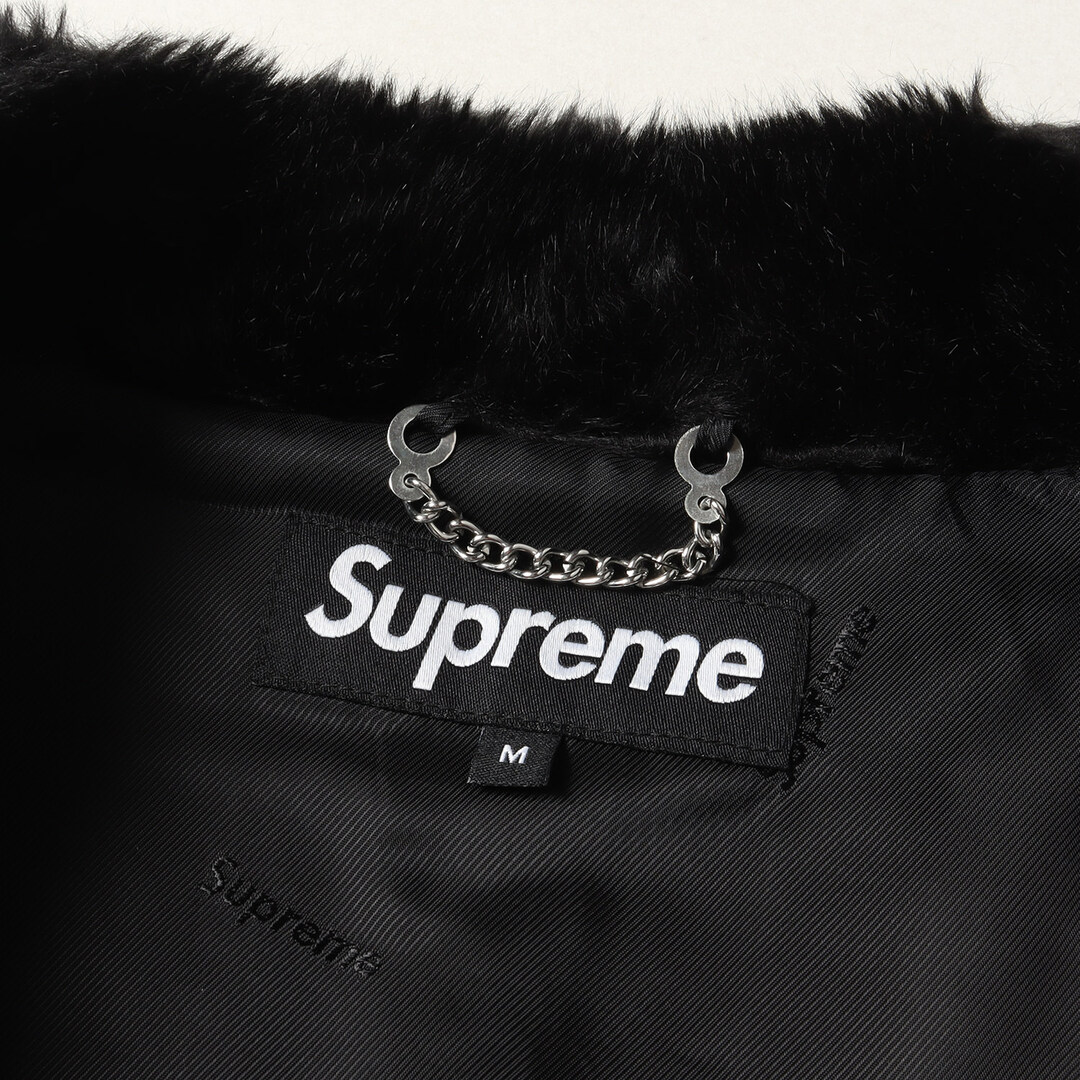 SUPREME Faux Fur Varsity Jacket 新品 M ファー