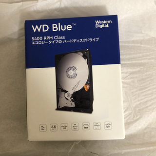6TB HDD (WD60EZAZ-RT) 新品未開封(PCパーツ)