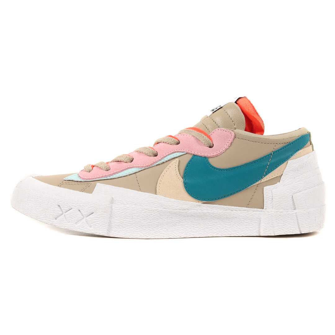 NIKE ナイキ ×sacai×KAWS BLAZER LOW DM7901-600 サカイ カウズ ブレーザーロー ローカットスニーカー US8.5 レッド