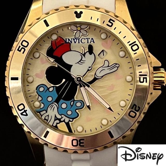 2個以上購入で送料無料 【Disney】INVICTA/新品未使用/ミニーマウス