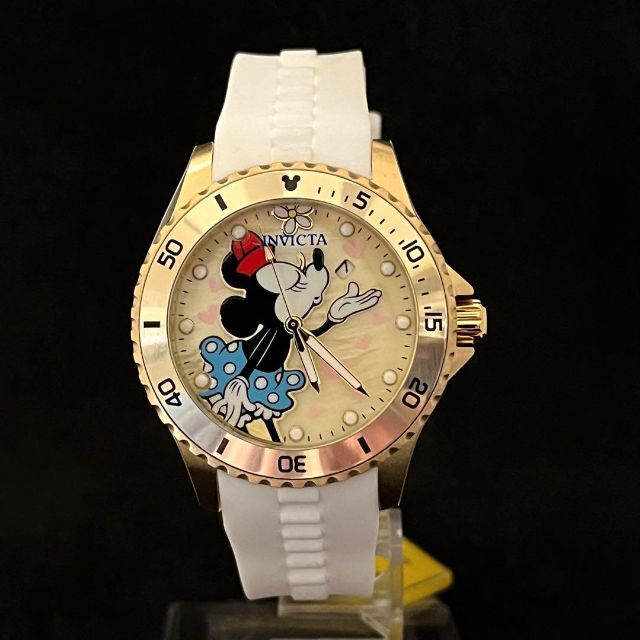 INVICTA/Disney 新品/インビクタ ミニーマウス/ユニセックス腕時計