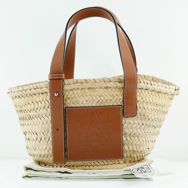 流行のアイテム 美品 ロエベ カゴバッグ 限定カラー LOEWE かごバッグ