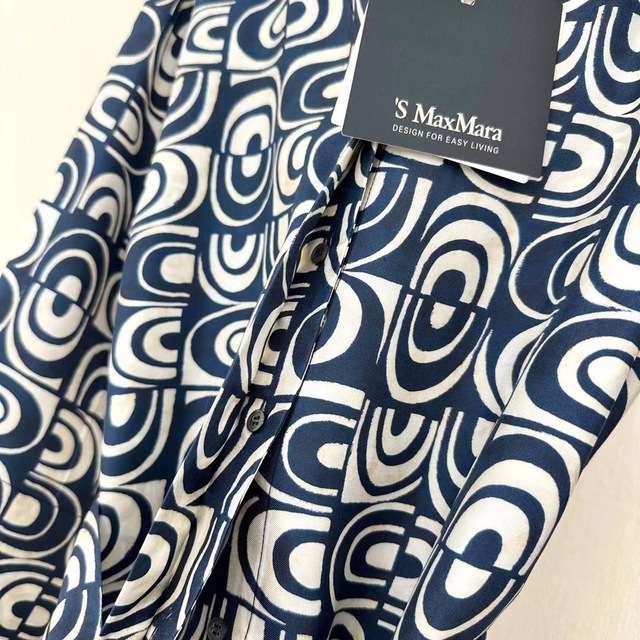 ❇️S'MaxMara23早春新作エスマックスマーラプリントワンピース-