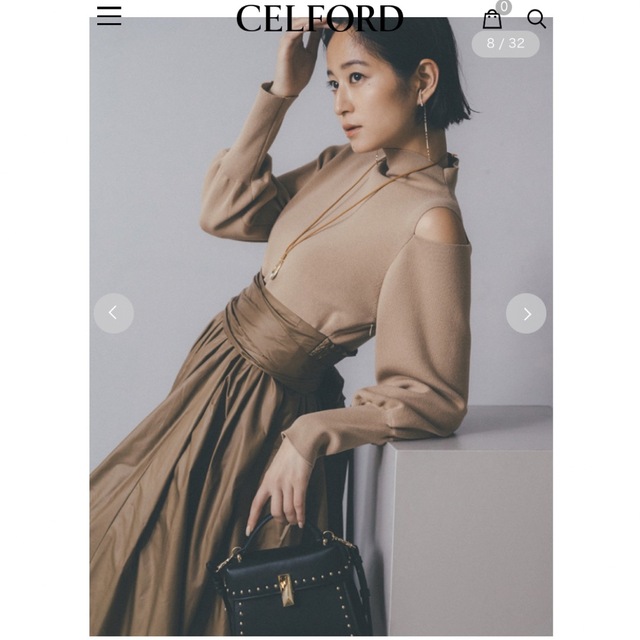 CELFORDセルフォード*完売品*新品タグ付き撥水タフタニット