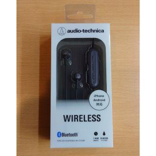 オーディオテクニカ(audio-technica)のaudio-technica Bluetooth ワイヤレスイヤホン ATH-C(ヘッドフォン/イヤフォン)