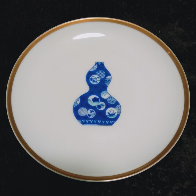 深川製磁　ブルーチャイナ　皿5枚 インテリア/住まい/日用品のキッチン/食器(食器)の商品写真
