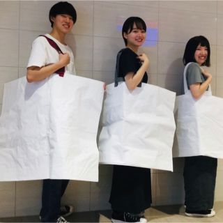 ムジルシリョウヒン(MUJI (無印良品))の無印良品  再生ポリプロピレンバッグ 【大】エコバッグ  袋(エコバッグ)