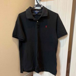 ポロラルフローレン(POLO RALPH LAUREN)の【3/10まで限定値下げ】ラルフローレン　黒半袖ポロシャツ　キッズXLサイズ(Tシャツ/カットソー)