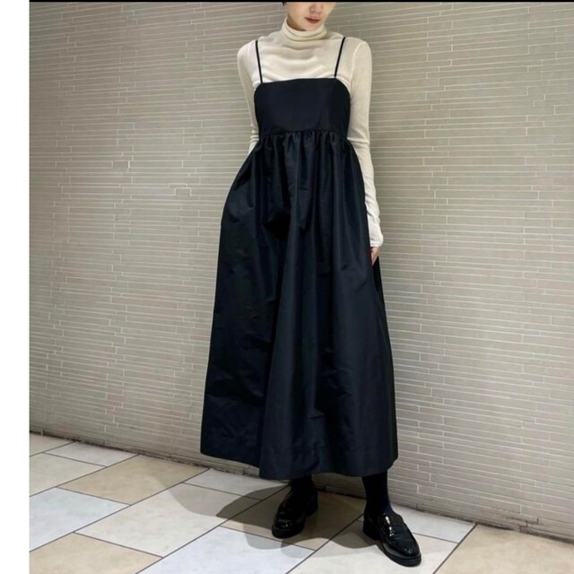 P タフタ キャミソール ワンピース united arrows