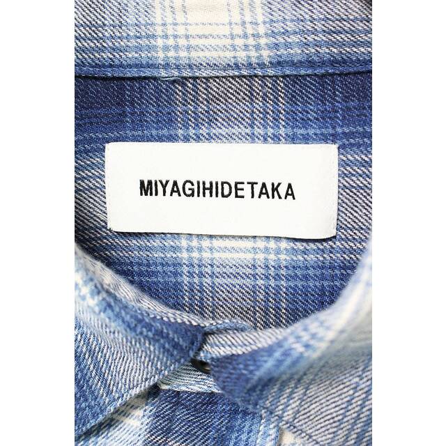 初回限定お試し価格】 miyagi hidetaka 再構築 バンダナ ネルシャツ