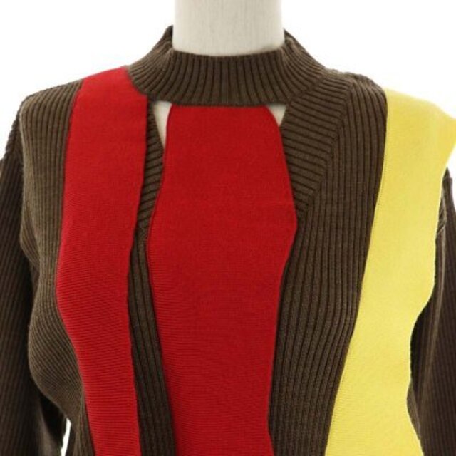 アキラナカ Adela asymmetry panel knit ニット | www.jarussi.com.br