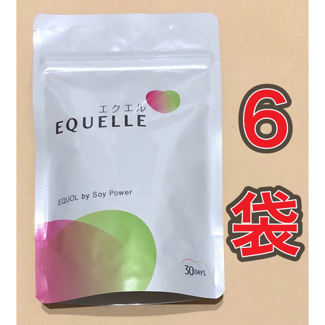 EQUELLE エクエル　大塚製薬　120粒×6袋 新品未開封