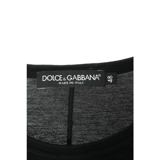 DOLCE&GABBANA(ドルチェアンドガッバーナ)のドルチェアンドガッバーナ G8AQ4T プリントクルーネックTシャツ メンズ 48 メンズのトップス(Tシャツ/カットソー(半袖/袖なし))の商品写真