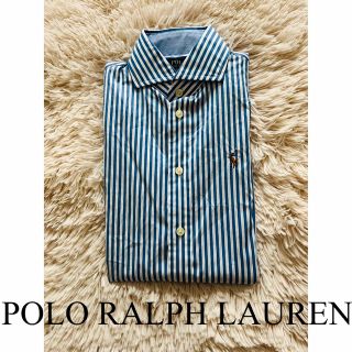 ポロラルフローレン(POLO RALPH LAUREN)の新品　ポロ　ラルフローレン　ストライプ　シャツ　ブラウス　トップス　人気　完売(シャツ/ブラウス(長袖/七分))