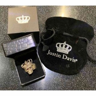 ジャスティンデイビス(Justin Davis)のJustin Davis エッセンシャルスカル 15号(リング(指輪))