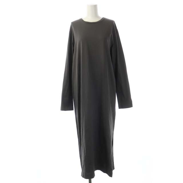 エイトン 19AW LONGSLEEVE DRESS ワンピース ロング 02