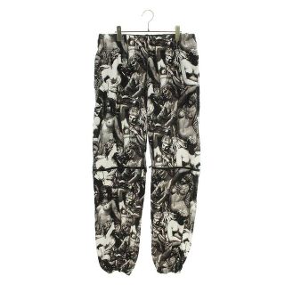 B品セール 21SS UNDERCOVER Ry総柄イージーパンツ SKULLROSE