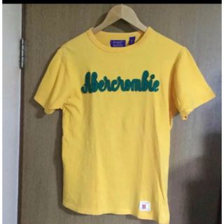 アバクロンビーアンドフィッチ(Abercrombie&Fitch)の最終お値下げ アバクロ フェルトワッペンロゴ Tシャツ ヴィンテージ レア品(その他)