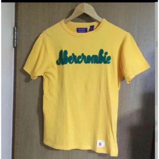 アバクロンビーアンドフィッチ(Abercrombie&Fitch)の最終お値下げ アバクロ フェルトワッペンロゴ Tシャツ ヴィンテージ レア品(その他)