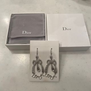 クリスチャンディオール(Christian Dior)のChristian Dior リボンピアス☆(ピアス)