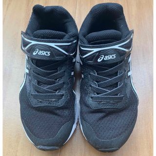 アシックス(asics)のアシックス 女の子 ブラック 19cm ＊(スニーカー)