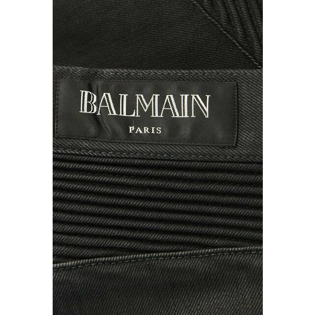 BALMAIN バルマン W5HT551C710 バイカー 蛇腹ストレッチデニム デニム