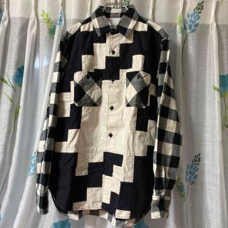 COMME des GARCONS SHIRT パッチワーク シャツ