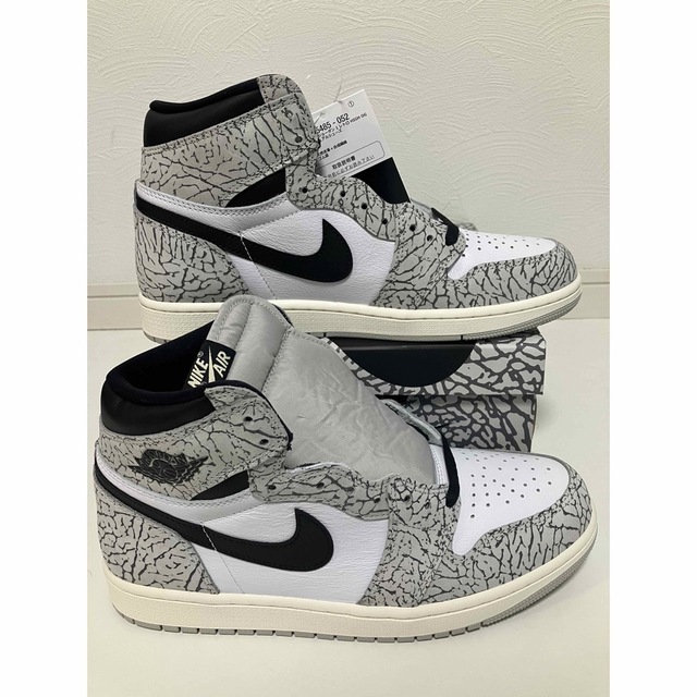 NIKE(ナイキ)のNike Air Jordan 1 High OG "White Cement" メンズの靴/シューズ(スニーカー)の商品写真