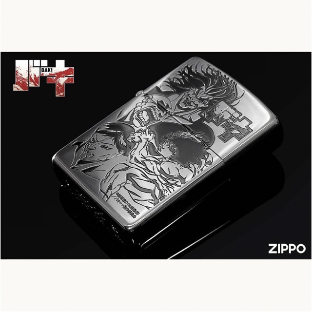 パッケージ【送料無料】ZIPPO 刃牙 バキ オールキャスト 公式商品　正規品