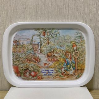 ピーターラビット(PETER RABBIT（TM）)の新品未使用★ピーターラビット★トレー(食器)