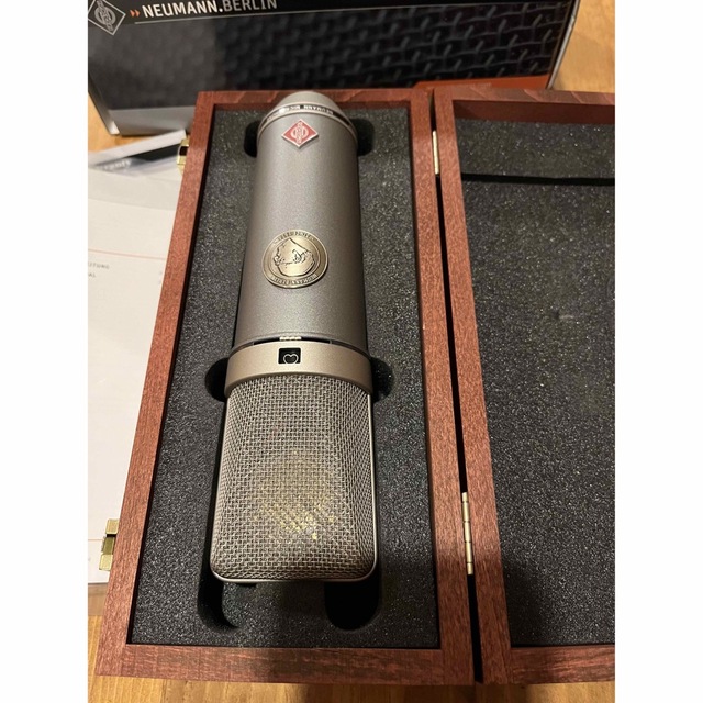 美品　NEUMANN ノイマン　TLM67 コンデンサー　マイク　ホルダー付き 3