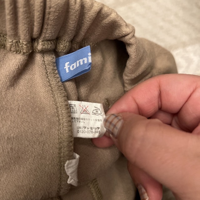 familiar(ファミリア)のfamiliar チノパン風パンツ　120 キッズ/ベビー/マタニティのキッズ服男の子用(90cm~)(パンツ/スパッツ)の商品写真