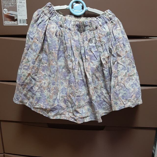 anyFAM(エニィファム)のエニィファム　130 スカート　おそろい キッズ/ベビー/マタニティのキッズ服女の子用(90cm~)(スカート)の商品写真