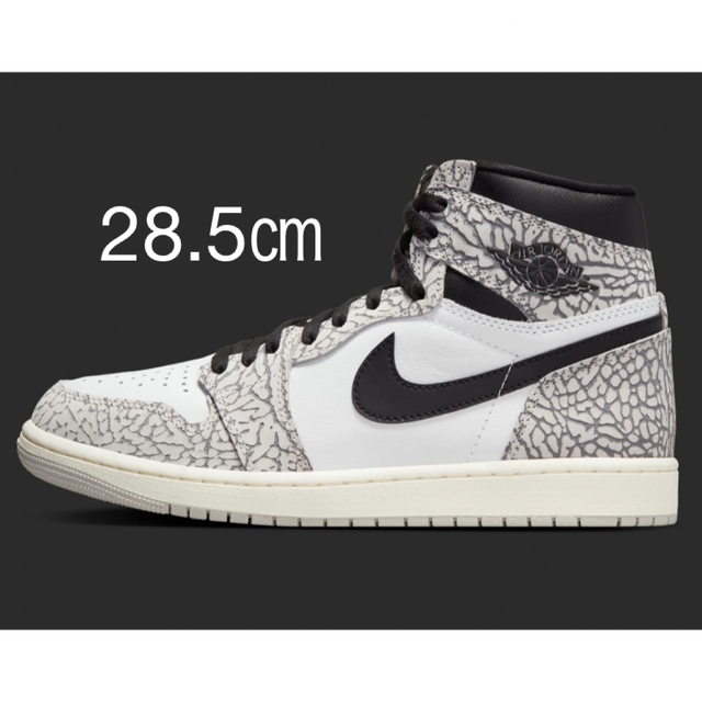 28.5㎝ Air Jordan 1 High OG White Cement