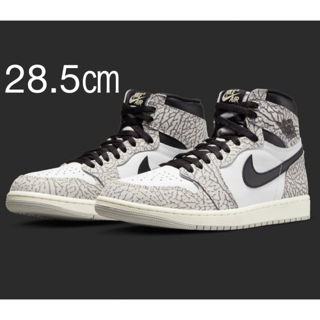 28.5㎝ Air Jordan 1 High OG White Cement