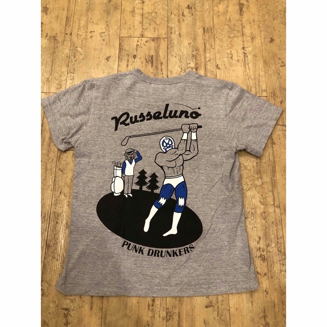 PUNK DRUNKERS(パンクドランカーズ)のPUNK DRUNKERS tee 中古品 全国送料無料 レディースのトップス(Tシャツ(半袖/袖なし))の商品写真