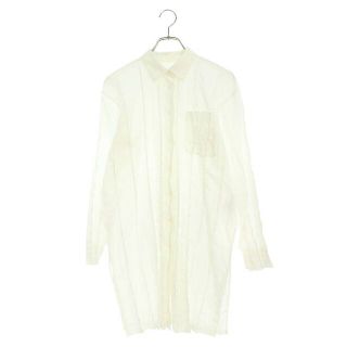 イッセイミヤケ(ISSEY MIYAKE)のイッセイミヤケ IM12FJ943 プリーツロング丈長袖シャツ レディース 2(シャツ/ブラウス(長袖/七分))