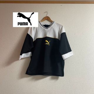 プーマ(PUMA)のPUMA プーマ ヴィンテージ ホッケジャージ 風 バックプリント 90s(Tシャツ/カットソー(半袖/袖なし))